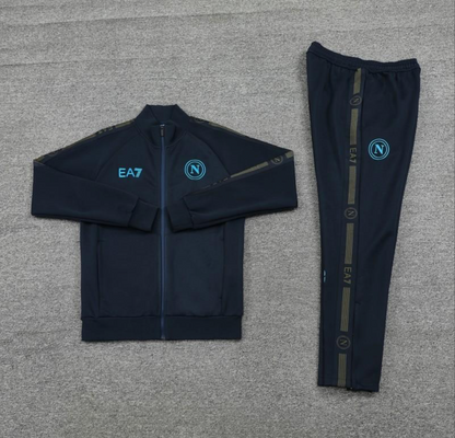 24/25 Napoli Navy Full Zipper Jacket + Long Pants