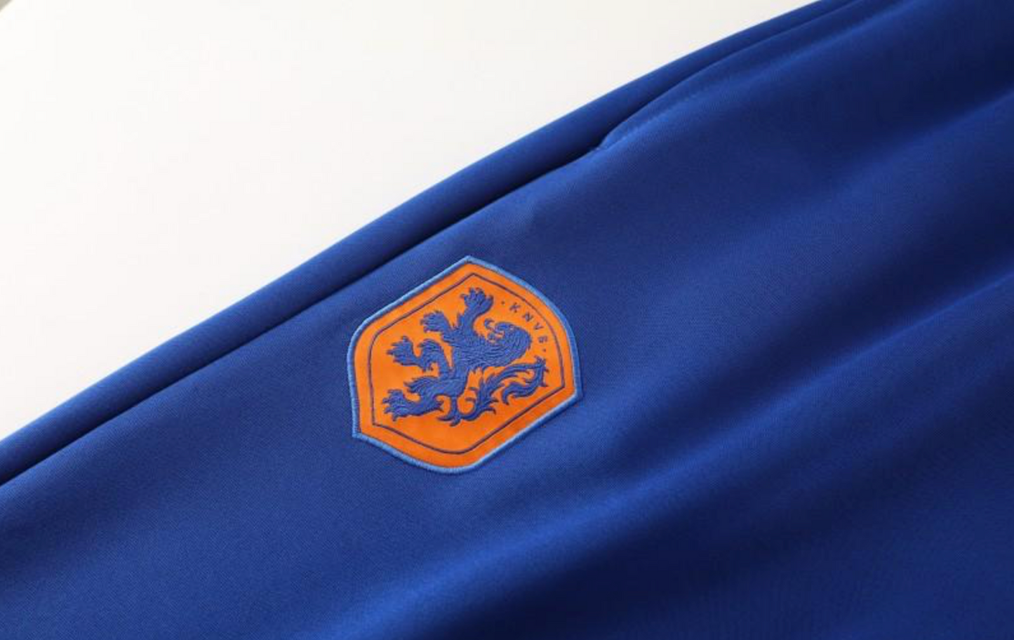 2024 Netherlands Blue Full Zipper Jacket + Long Pants