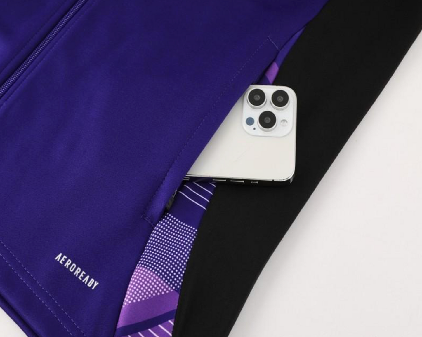 2024 Germany Purple Full Zipper Jacket + Long Pants