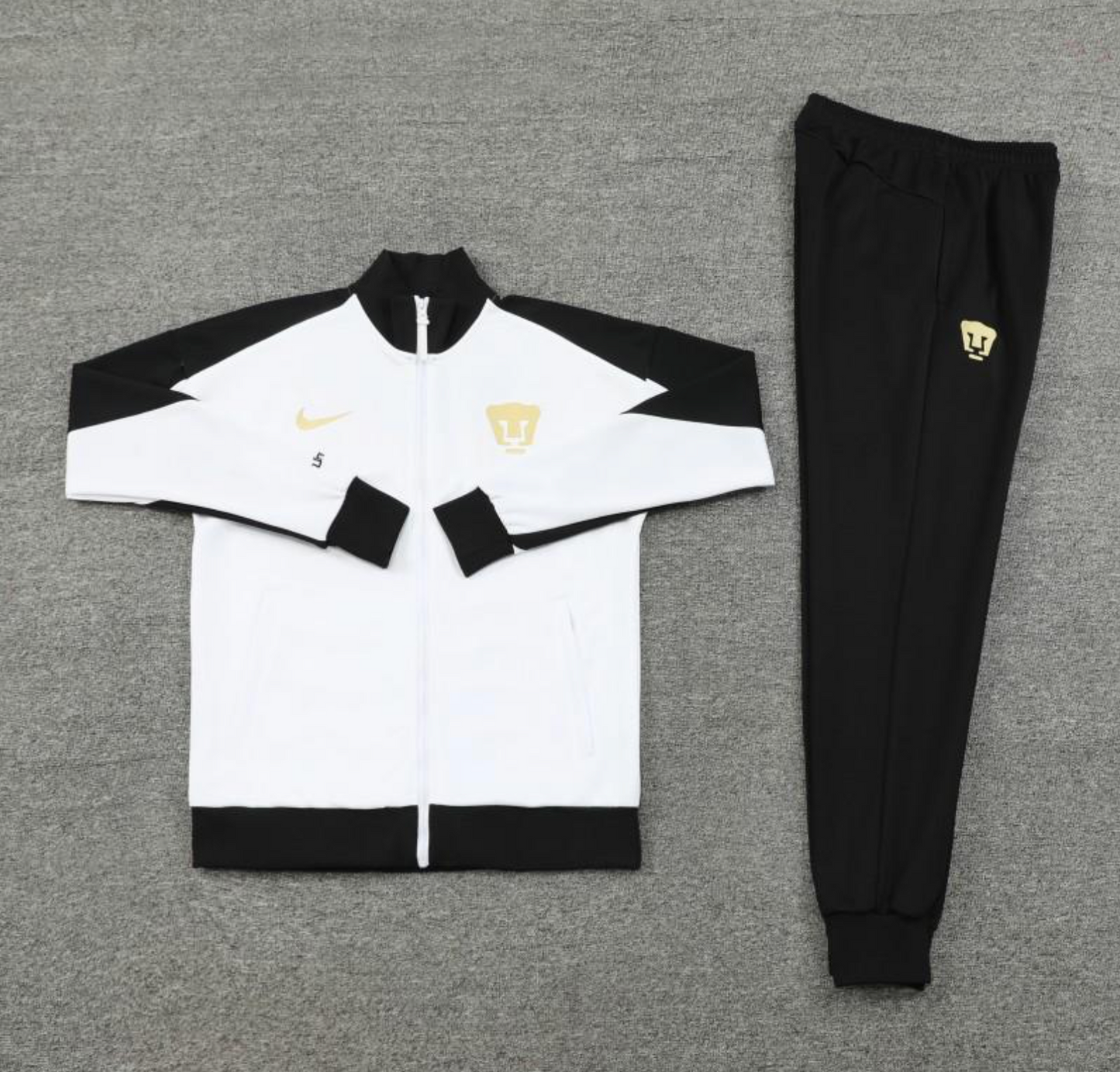 24/25 Club America White Full Zipper Jacket + Long Pants