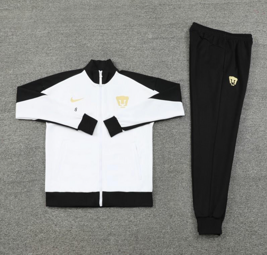 24/25 Club America White Full Zipper Jacket + Long Pants