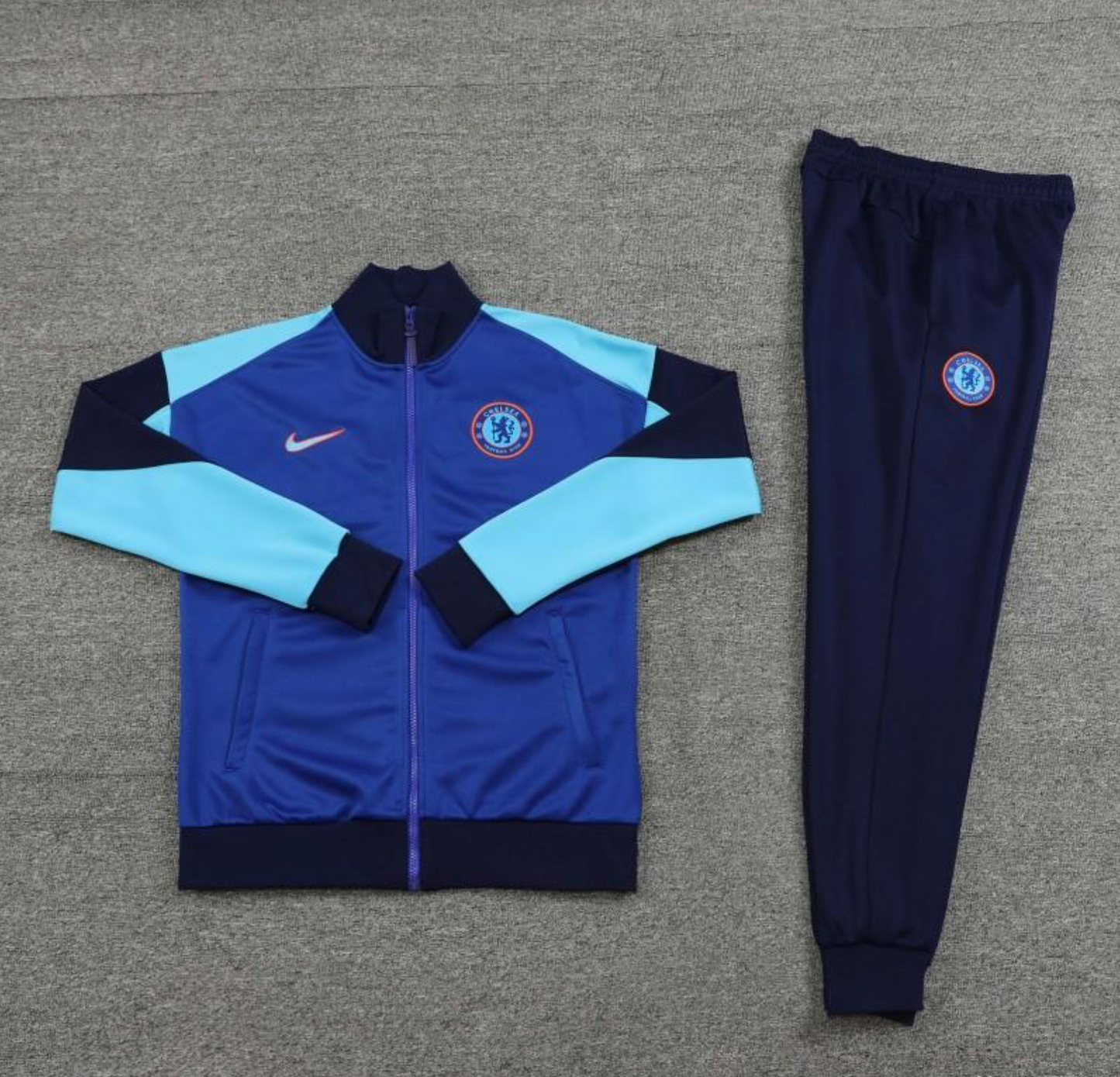 24/25 Chelsea Blue Full Zipper Jacket + Long Pants