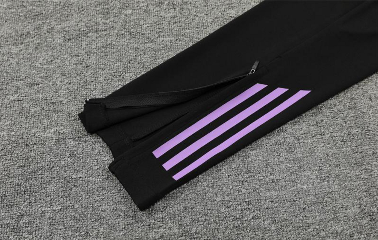 2024 Germany Purple Half Zipper Jacket + Long Pants