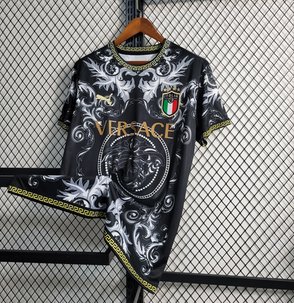 2024 Italy "Versace" Special Black Kit