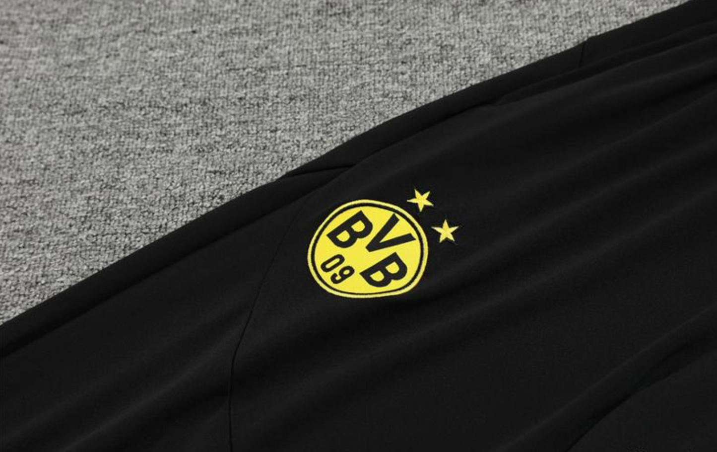 24/25 Borussia Dortmund Yellow/Black Half Zipper Jacket + Long Pants