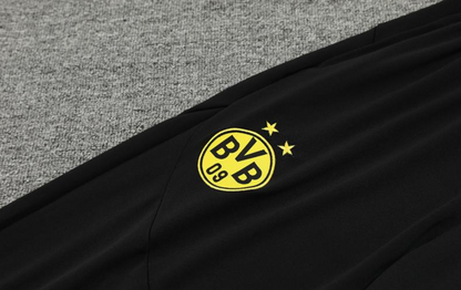 24/25 Borussia Dortmund Yellow/Black Half Zipper Jacket + Long Pants