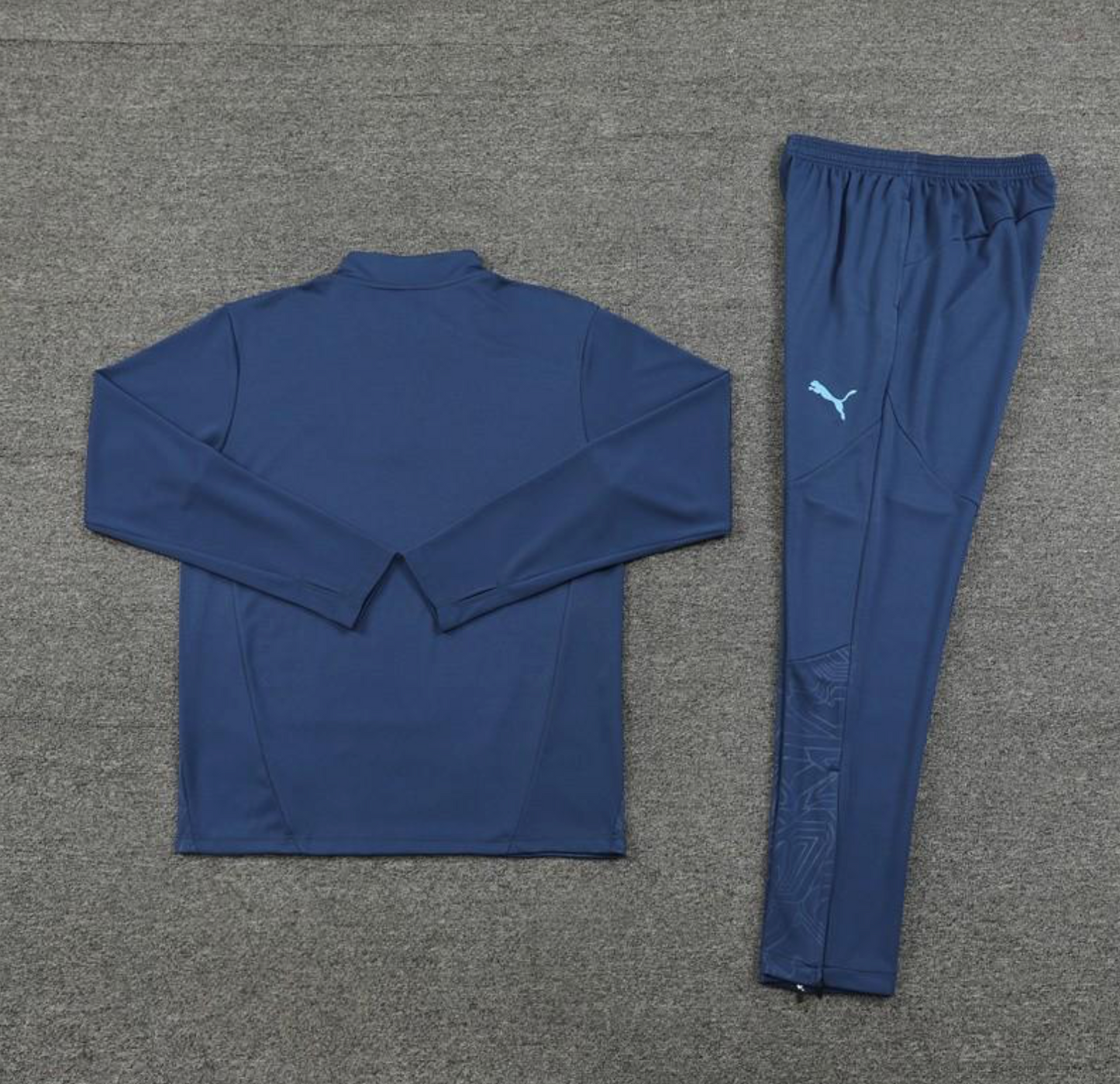 24/25 Manchester City Navy Half Zipper Jacket + Long Pants