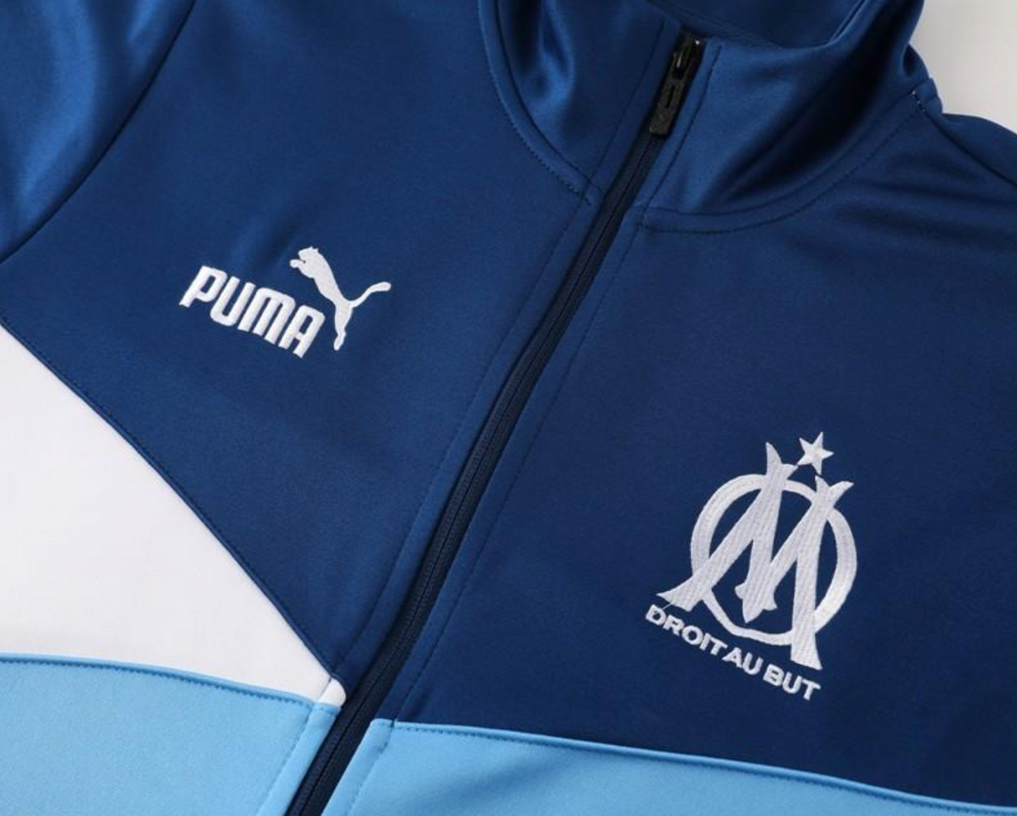 24/25 Olympique Marseille Full Zipper Jacket + Long Pants