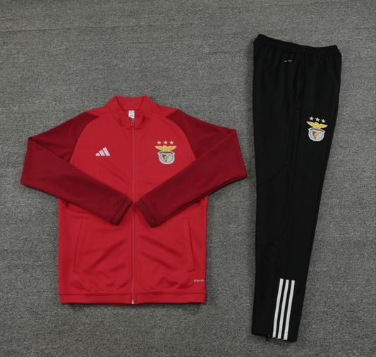 23/24 Benfica Red Full Zipper Jacket + Pants