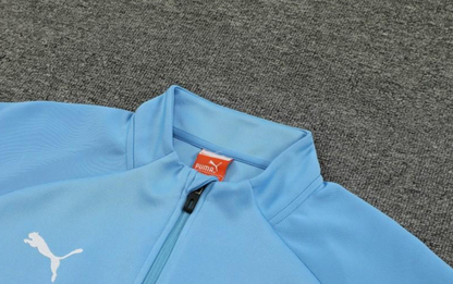 23/24 Manchester City Blue Full Zipper Jacket + Pants