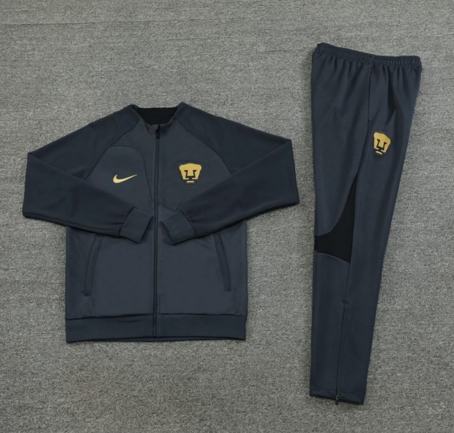 23/24 Pumas UNAM Black Full Zipper Jacket + Pants