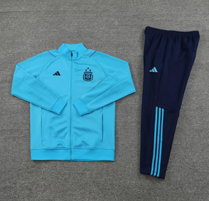 2023 Argentina Blue Full Zipper Jacket + Pants