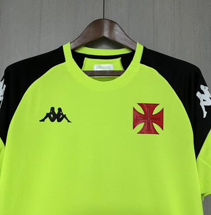 24/25 Vasco Da Gama Training Jersey Fluorescent Green Jersey