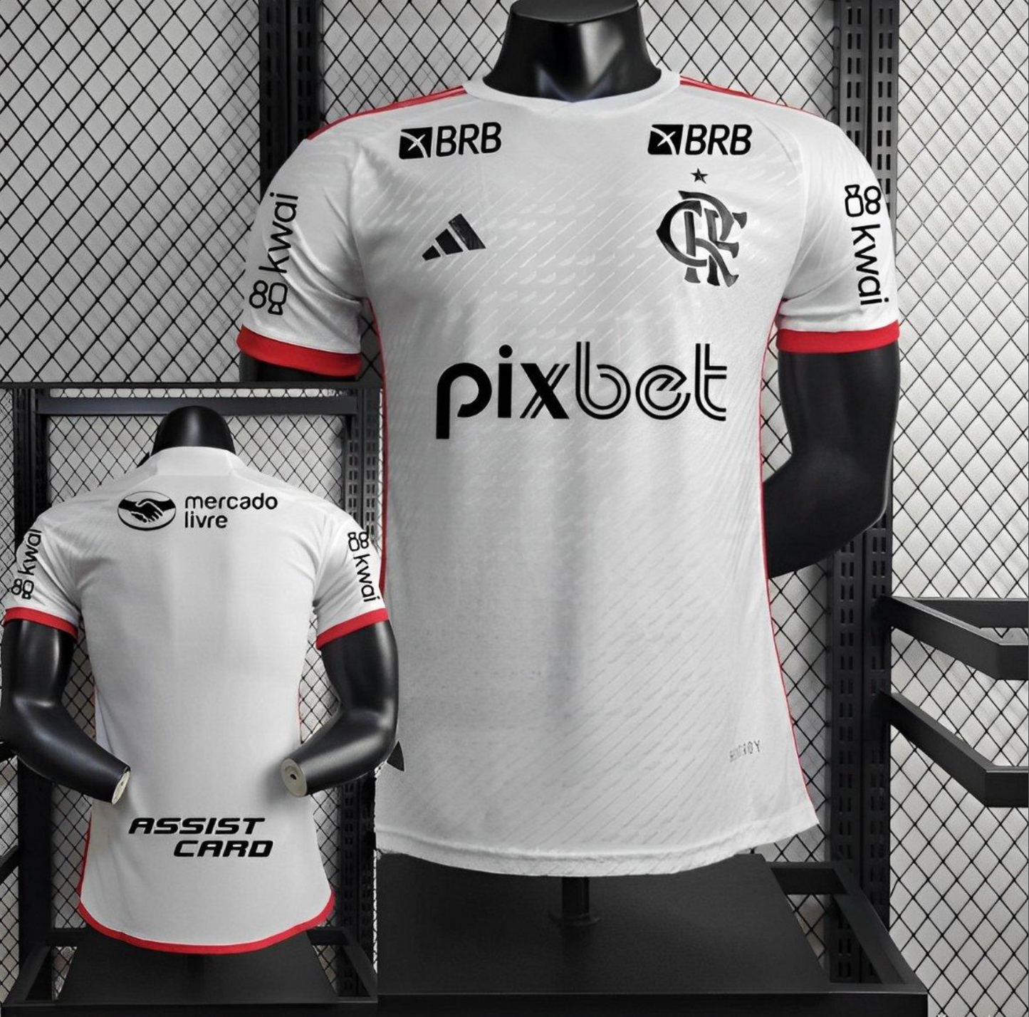 24/25 Flamengo Away Jersey + All Sponsors