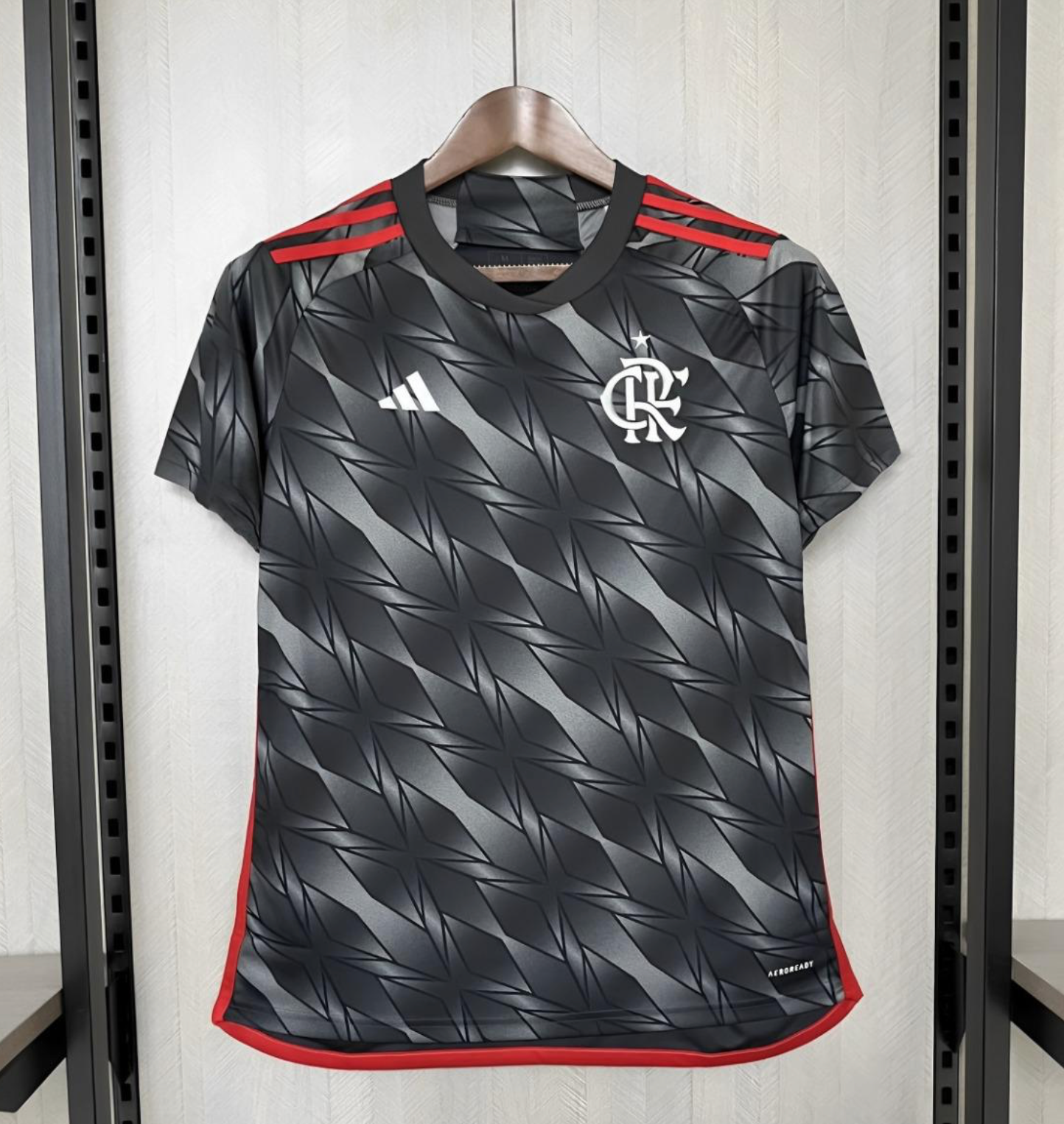 24/25 Womens Flamengo Third Black Jersey No Sponsor