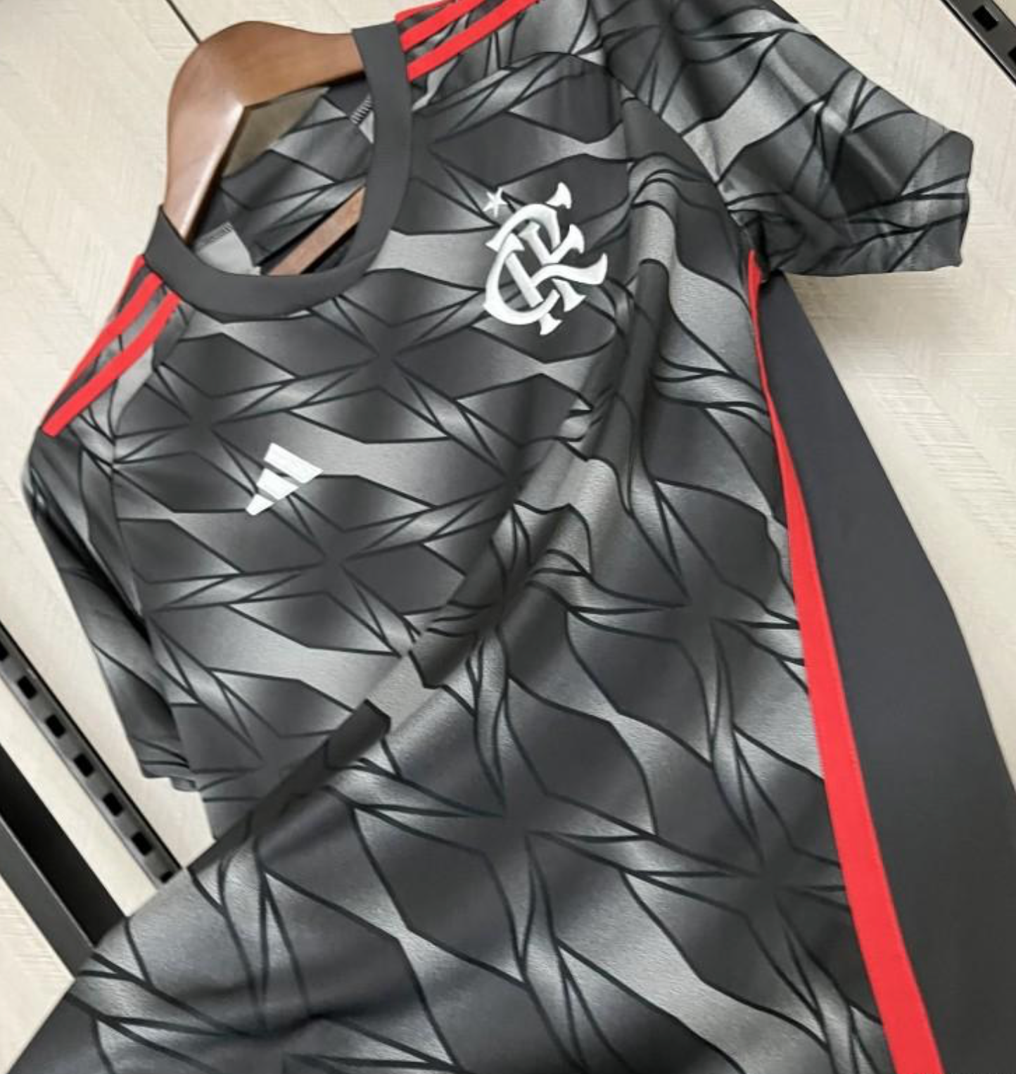 24/25 Womens Flamengo Third Black Jersey No Sponsor