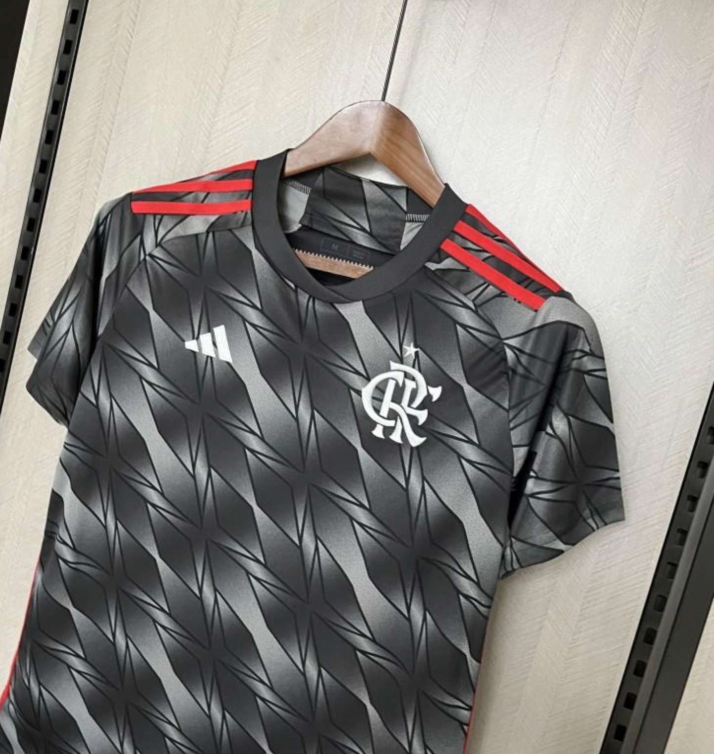 24/25 Womens Flamengo Third Black Jersey No Sponsor