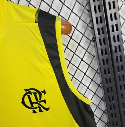 24/25 Flamengo Yellow Vest Training Jersey