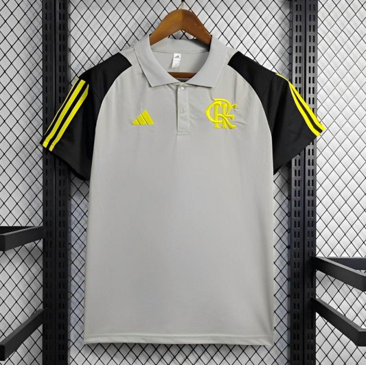 24/25 Flamengo Grey Polo Jersey