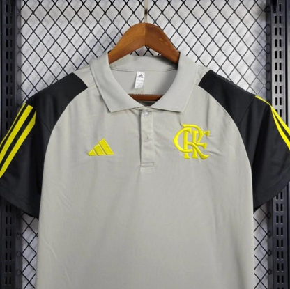 24/25 Flamengo Grey Polo Jersey