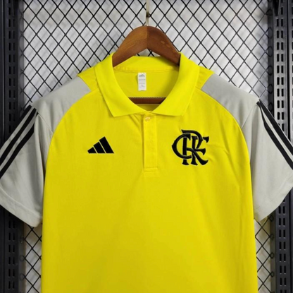 24/25 Flamengo Yellow Polo Jersey