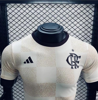 24/25 Flamengo Pre-Match White Training Jersey