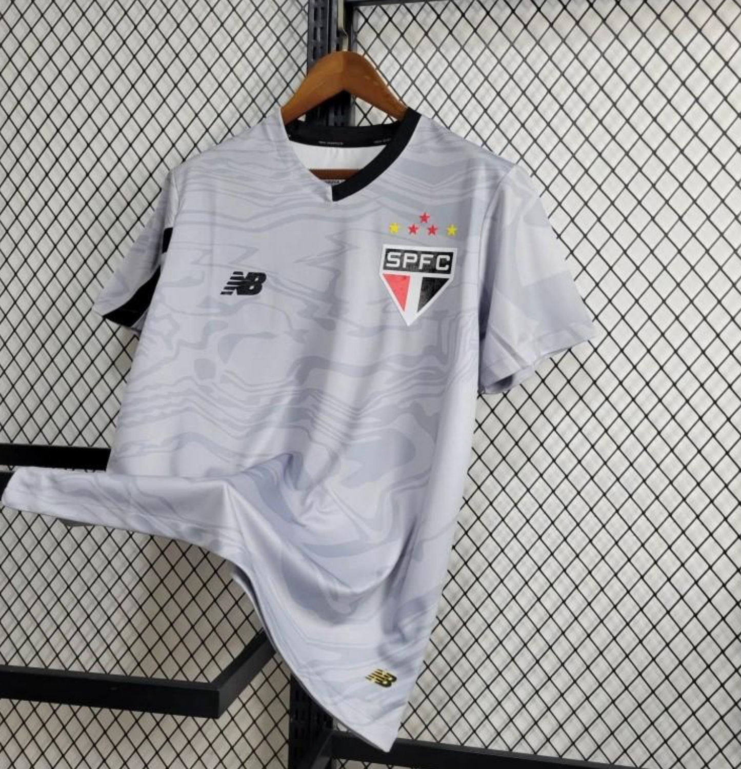 24/25 Sao Paulo Home Gray Goalkeeper Jersey