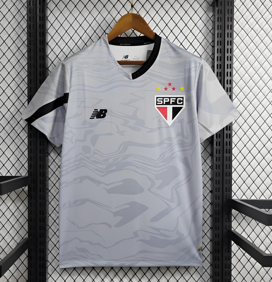 24/25 Sao Paulo Home Gray Goalkeeper Jersey