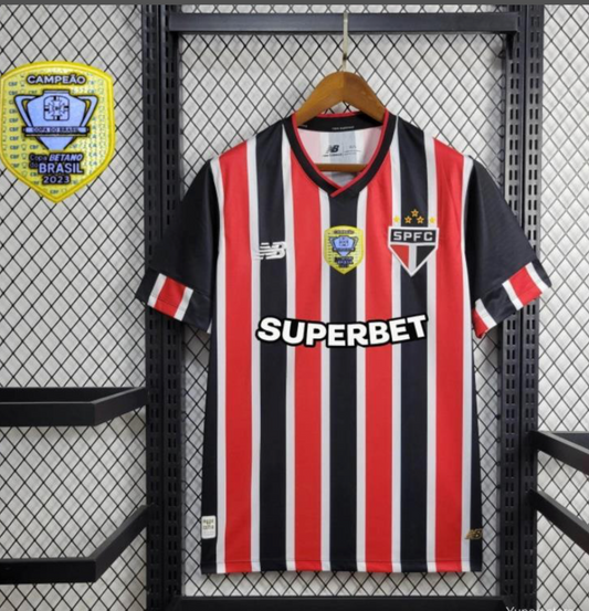 24/25 Sao Paulo Away Jersey + With Patch