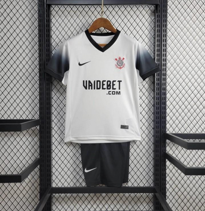 24/25 Kids Corinthians Home Jersey