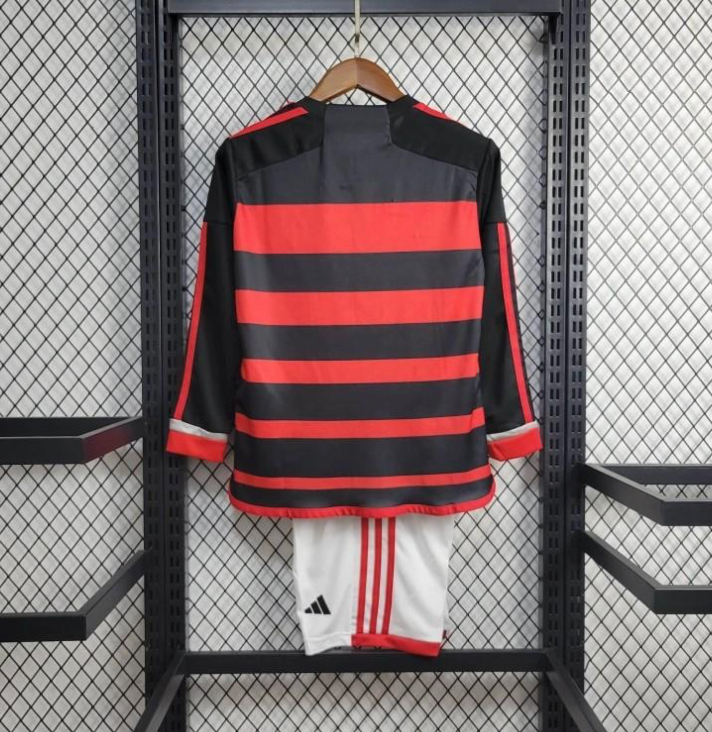 24/25 Kids Flamengo Home Long Sleeves Jersey