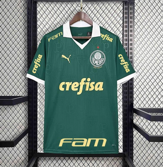 24/25 All Sponsor Palmeiras Home Jersey With All Sponsor