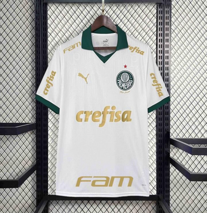 24/25 All Sponsor Palmeiras Away White Jersey With All Sponsor