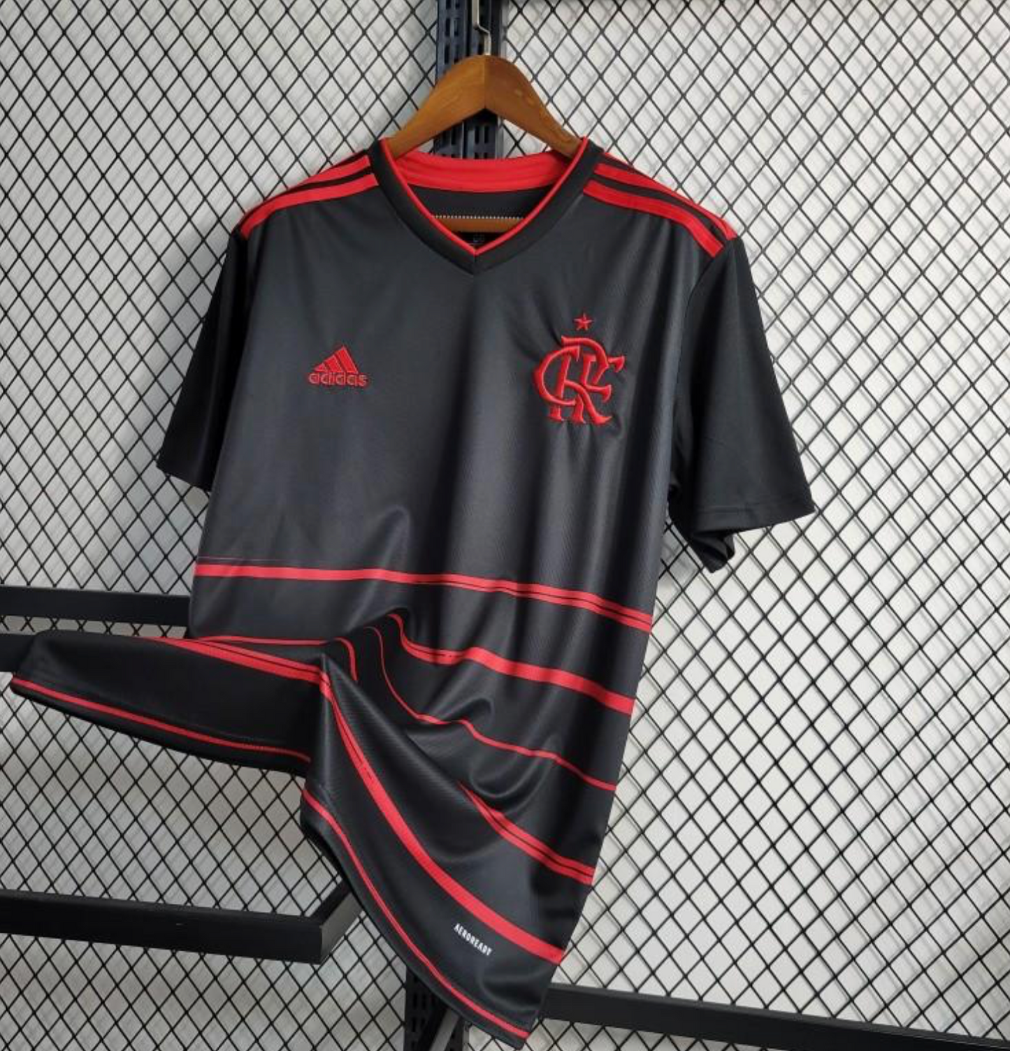 20/21 Flamengo Third Black Jersey