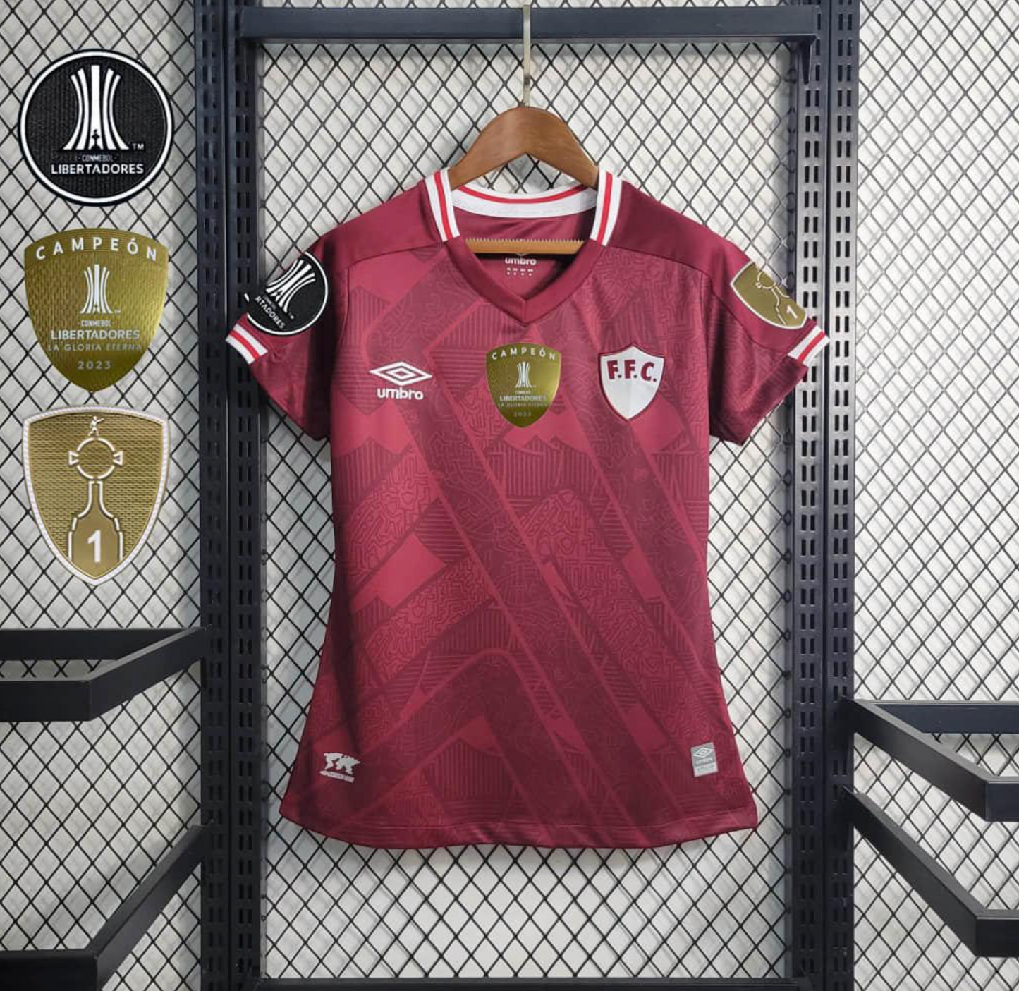 22/23 Women Fluminense Third Jersey + Patches