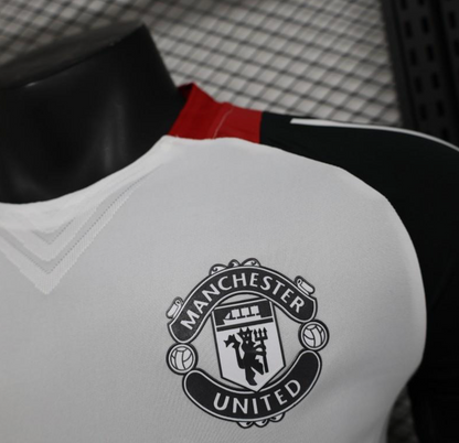 24/25 Manchester United White Pre-Match Jersey