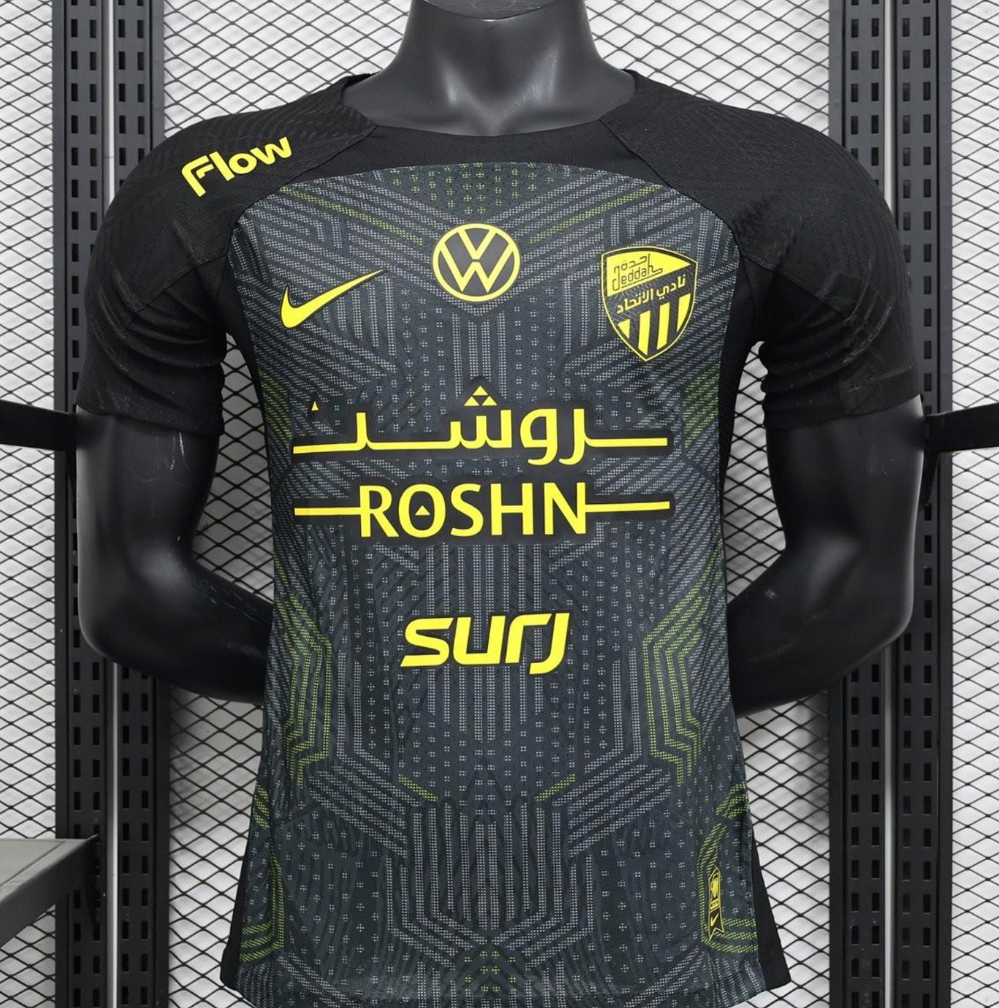 25/26 Al-Ittihad Third Black Jersey