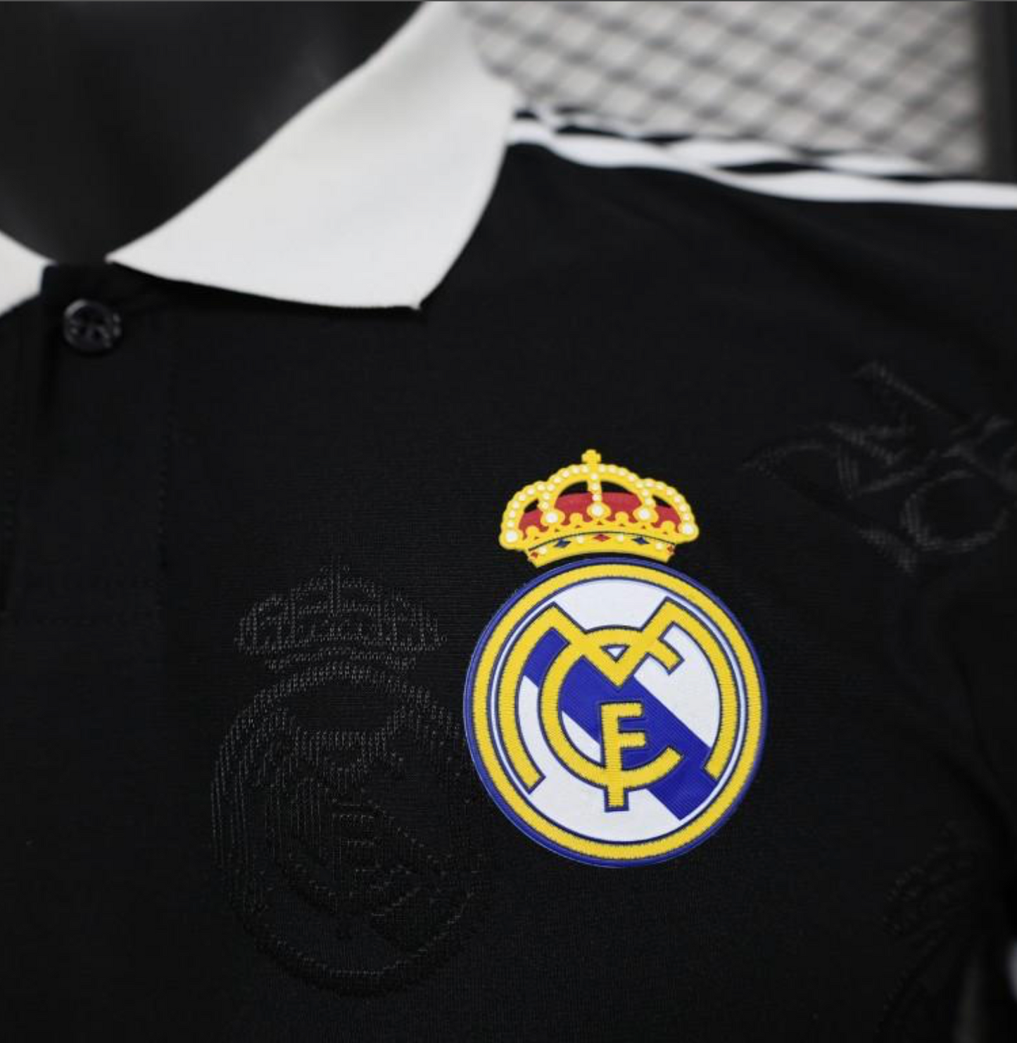 24/25 Real Madrid Black Pre-Match Jersey