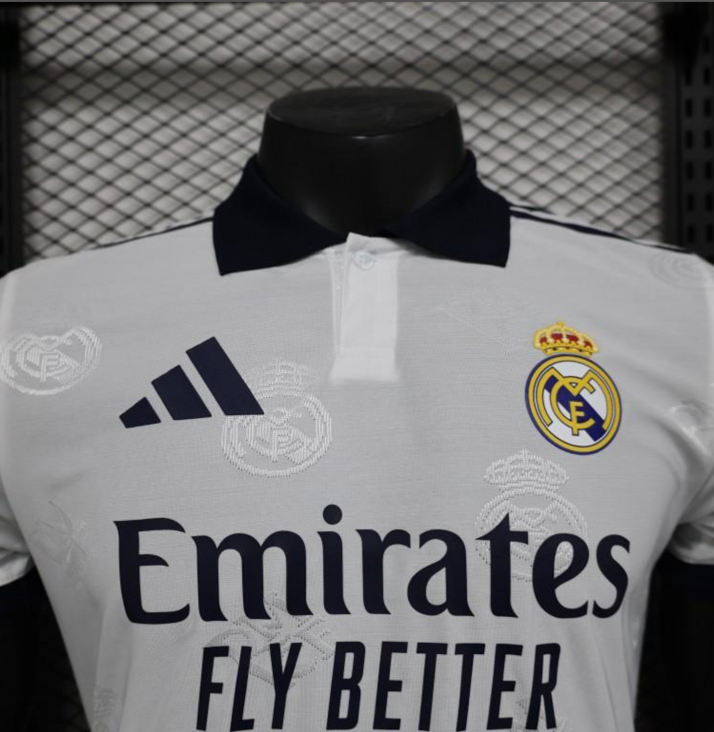 24/25 Real Madrid White Pre-Match Jersey