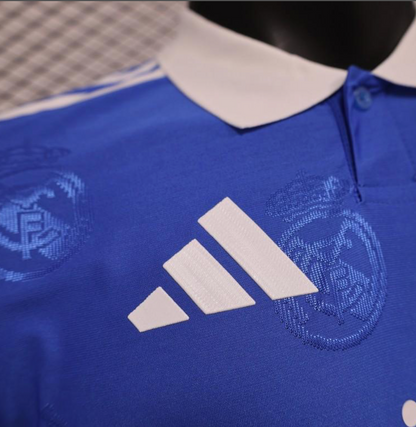 24/25 Real Madrid Blue Pre-Match Jersey