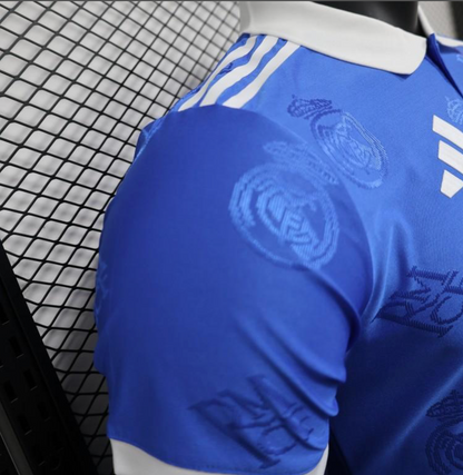 24/25 Real Madrid Blue Pre-Match Jersey