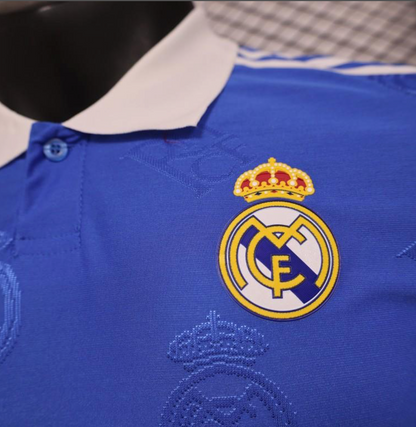 24/25 Real Madrid Blue Pre-Match Jersey