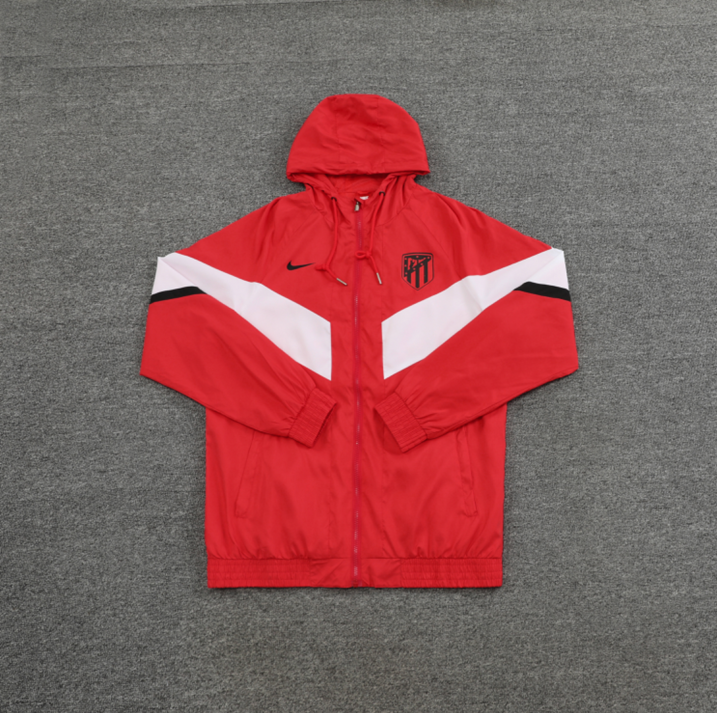 2022 Atletico Madrid Red Windbreaker