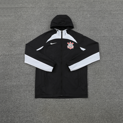 2022 Corinthian Black Windbreaker