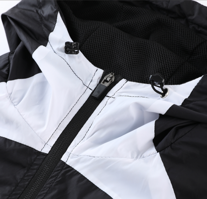 2022 Corinthian Black Windbreaker