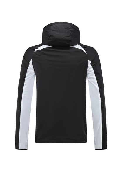 2022 Corinthian Black Windbreaker