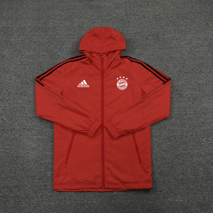 2022 Bayern Red Windbreaker