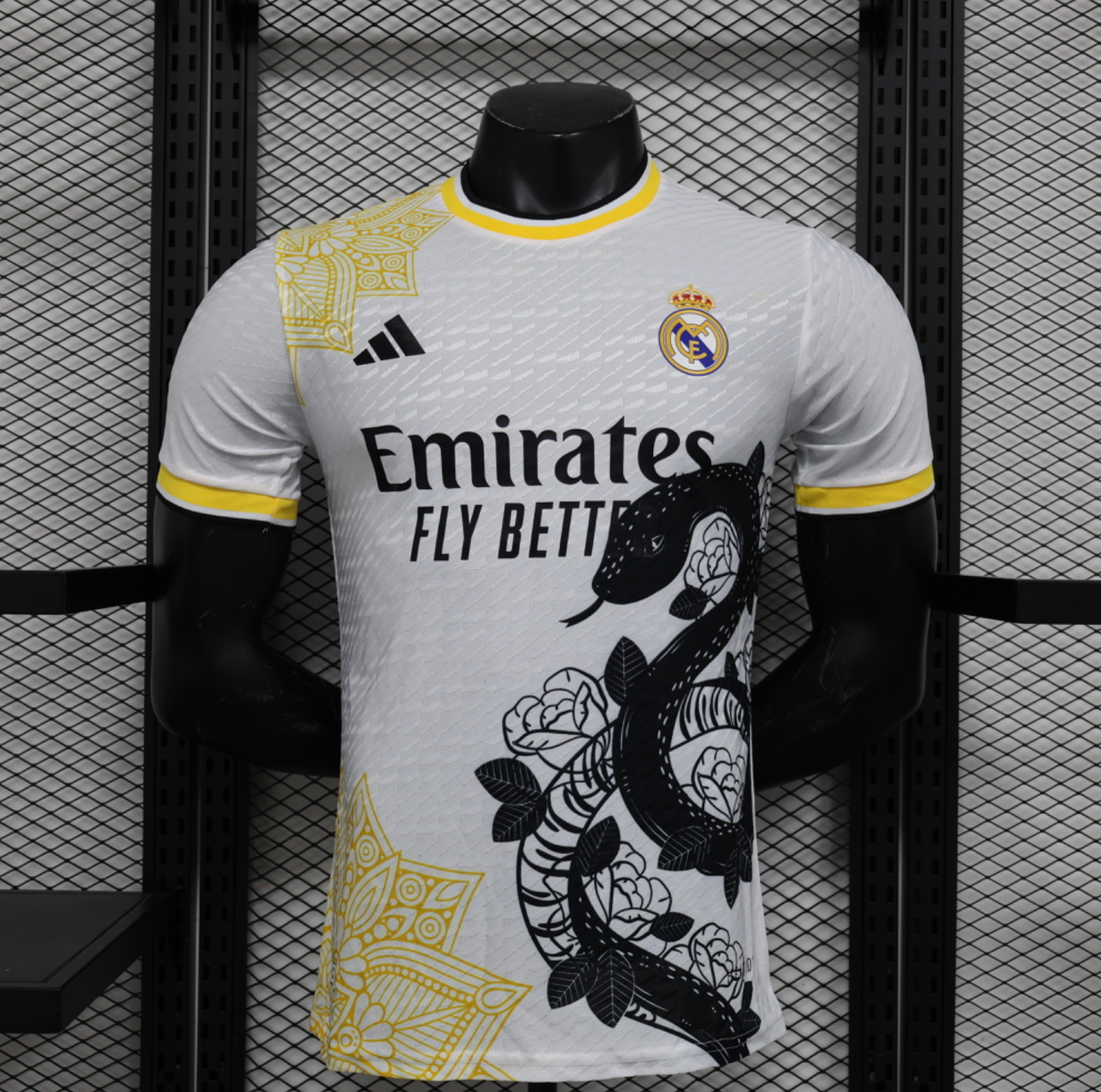 24/25 Real Madrid Black Snake Special Jersey