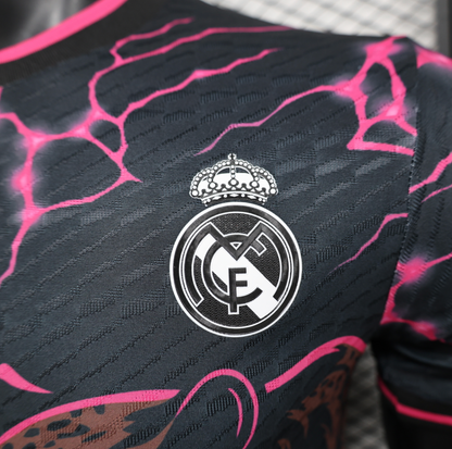 24/25 Real Madrid Pink Leopard Special Jersey