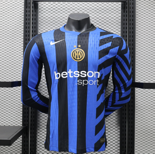 23/24 Inter Milan Home Long Sleeve Jersey